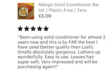 Mango Solid Conditioner Bar