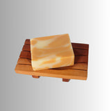 Naseberry Wood Contemporary Soap Dish