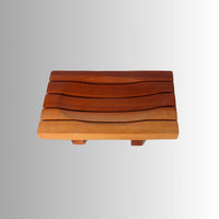 Naseberry Wood Contemporary Soap Dish