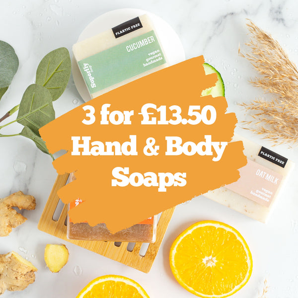 Three Hand & Body Soaps