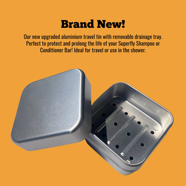Eco-Friendly Reusable Travel Tin For Conditioners & Shampoo