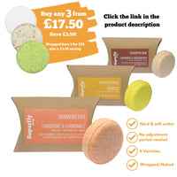 Soap Free Shampoo Bars for Hair