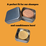 Eco-Friendly Reusable Travel Tin For Conditioners & Shampoo