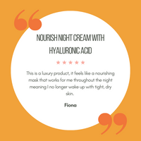 Nourish Night Cream with Hyaluronic Acid 60ml